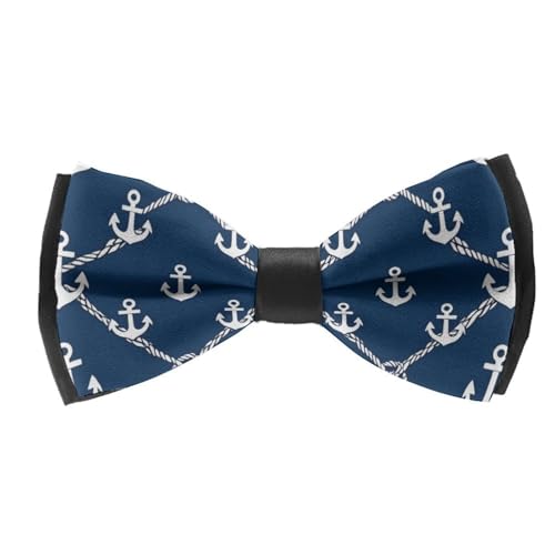 Men’s Fashion Pre-tied Bow Tie, Breathable Adjustable for Graduation and Business Occasions