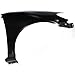 Garage-Pro Fender SET Compatible with 2004-2005 Honda Civic Primed Front, Passenger Side