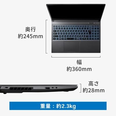 Amazon.co.jp: ガレリア ゲーミングノートPC GALLERIA RL7C-R46-5N 