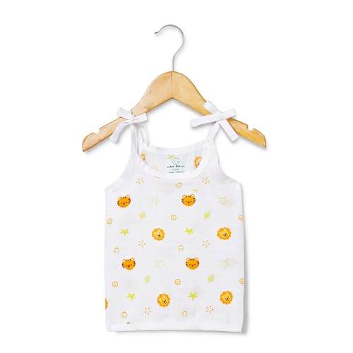 Image of The Boo Boo Club Safari Dreams: 100% Muslin Organic Cotton Animal Print Knot Jabla - A Multicolour Marvel for Your Toddler's Comfort and Style! | Set of 4|