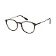 Savile Row Rund Azetat Brillen in Dark Gold für Herren, Brille mit Sehstärke, optional mit Sonnenbrillen tönung oder Blaulichtfilter (Modell SRO-024-102)
