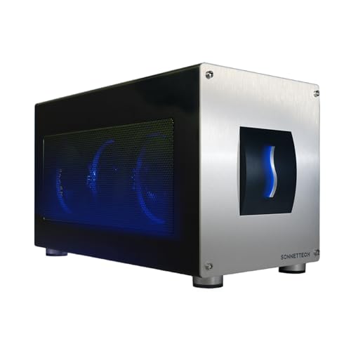 Sonnet Breakaway Box 850 T5 eGPU Enclosure – 80 Gbps Thunderbolt 5 / Thunderbolt 4 / USB4 – External GPU for Windows – 850W Power – Triple-Wide Graphics Cards – 5GbE Port