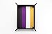 FanRoll by Metallic Dice Games Pride Dice Tray â€“ Nonbinary