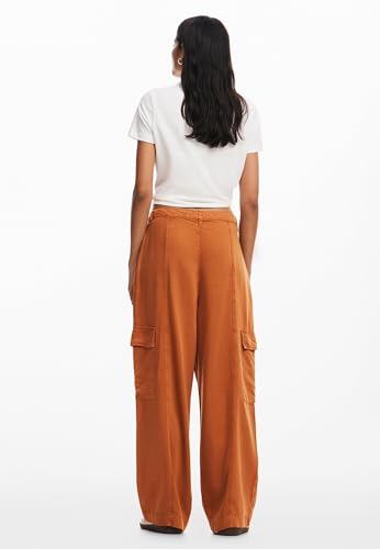 Desigual Women's Fluid Cargo Pants4