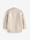 NEXT Strickjacke aus 100% Baumwolle mit Figuren Neutral Train 6 Monate