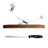 NERTHUS FIJ 956 Jamonero Cabezal Giratorio y Base Ajustable con Cuchillo Jamonero