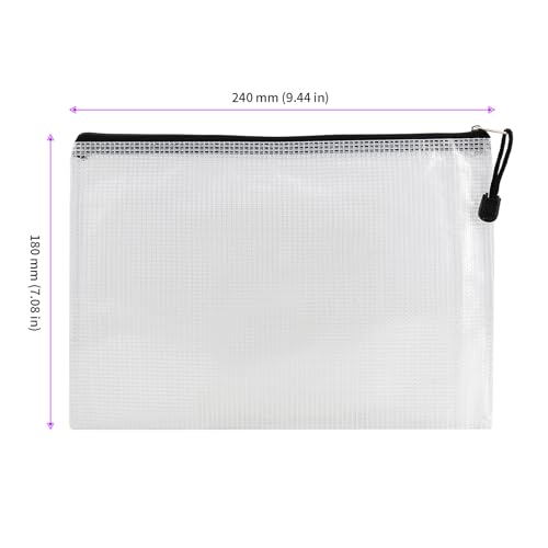 Pochette document zippée A5 en maille imperméable et indéchirable - 2