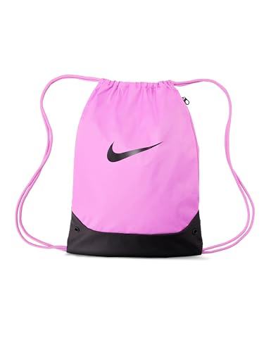 Image of Nike Unisex Adult Gameday Brasilia X Drawstring Bag Backpack (18L) | Mens and Womens
