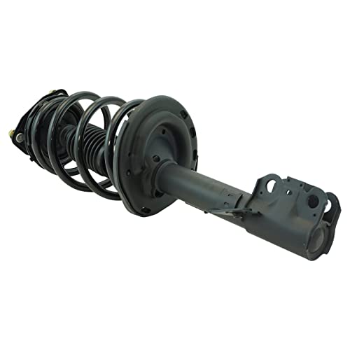 Image of TRQ Front and Rear Complete Strut Assembly & Shock Absorber Kit Complete Strut & Coil Spring Assembly Compatible with 2011-2014 Toyota Sienna