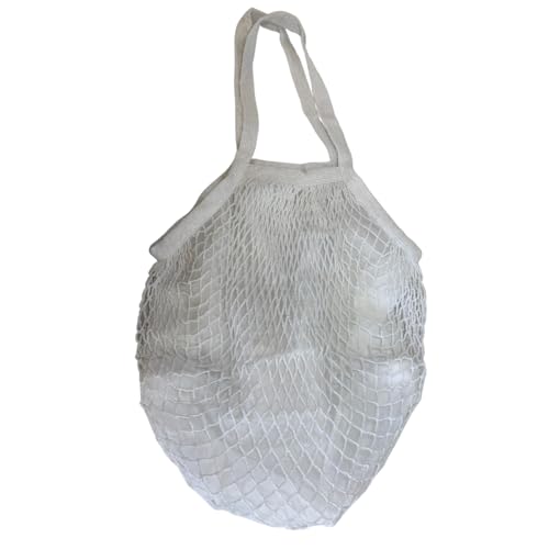 Bolsa de praia feminina sacola grande croche praia verão piscina passeios (Branco)