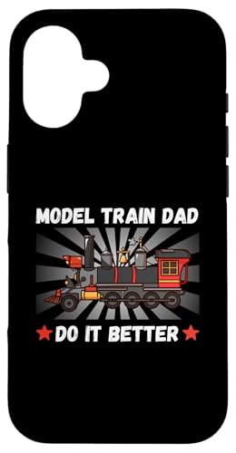 模型 電車 お父さん 模型 鉄道 電車 コレクター 鉄道 スマホケース iPhone 16 用