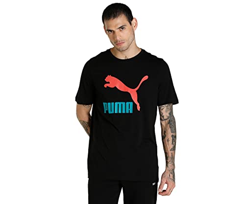 Image of Puma Men Cotton Regular Fit T-Shirt