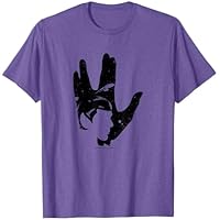 Star Trek: The Original Series Spock Tribute Transparent Camiseta