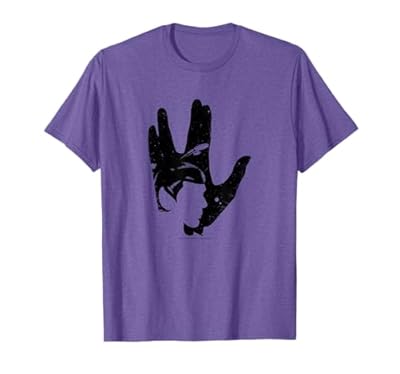 Star Trek: The Original Series Spock Tribute Transparent Camiseta | Ya disponible en tu tienda friki favorita! En mundofriki.es!