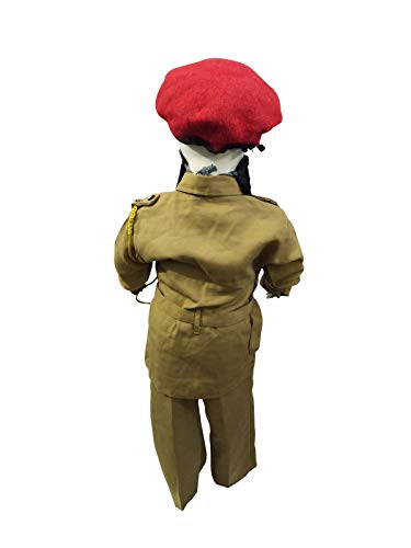 Image of BookMyCostume Pakistani Police Lookalike Enemy Kids Fancy Dress Costume With Beard Adult S-M