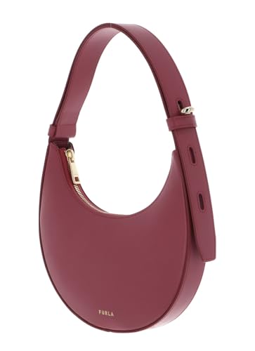Sac à épaule Furla Delizia Mini rose blush en cuir haut de gamme pour femme - 2