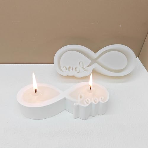 Moule silicone bougeoir ruban d'amour aux finitions parfaites