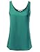 Awesome21 Women's Basic Sleeveless Chiffon Tank Tops