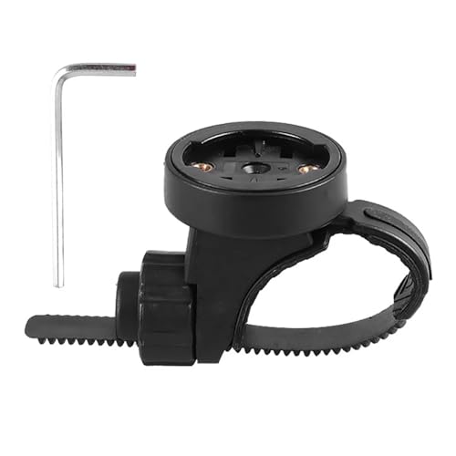 Support de montage d'ordinateur de vélo et fixation de feu rotatif