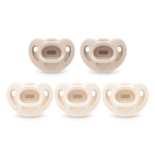 NUK 100% Silicone Comfy Orthodontic Pacifiers, 0-6...