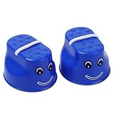 SITLES DE NIÑOS, Plastic Walks Silfts Kids Jumping Balance Entrenamiento Juguete Schilts 2 Piezas Azules