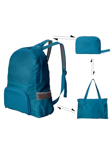 Image of Cortina Lightweight Dual-Use Backpack, Hiking Backpack Waterproof Folding Small Backpack Packable Travel Camping Outdoor Daypack