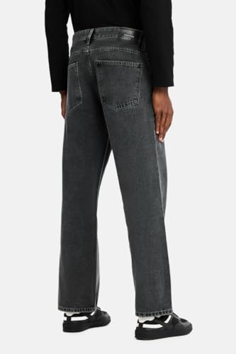 Image of SNITCH Men Jeans Casual Wear | Straight Fit Full Length Button & Zip Closure | 100% Cotton Denim Fabric Durable & Breathable for Streetwear & Daily Outings
