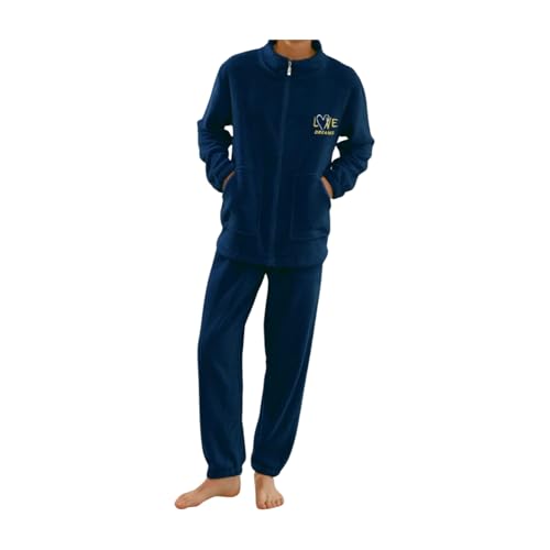 Mens Winter Long Sleeved And Pants Velvet Set, Loungewear Pajamas Sleepy Nightwear2