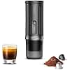CERA+ Self-Heating Portable Espresso Machine,Up to 8 Cups per Charge
20 Bar, 13500mAh, CERApresso Works with NS Capsules
Grounds, Electric Coffee Maker for Camping,Hiking,Office,Car,Travel