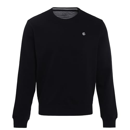 Image of MANE AND MINI Men's Fleece Crew Neck Full Sleeves Sweatshirt