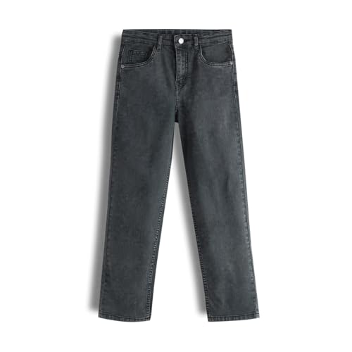 Image of Urbano Juniors Boy's Loose Baggy Fit Washed Denim Jeans Stretchable