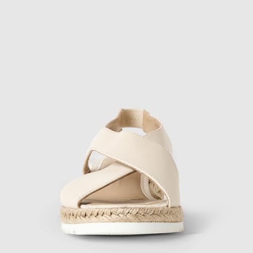 Image of Aquatalia Women's Adelina, Sandals, Heel, Casual, Elastic, Round Toe, Rubber Outsole
