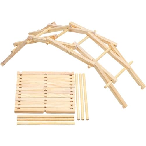 HiyyFloy Vinci Bogenbrücke Wissenschaftsset Für Kinder, Montessori-Spielzeug, DIY-bildungsmodell, Wissenschaftliche Projekte, Kinderspielzeug