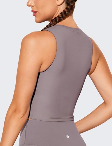 Image of Natural Feelings Nudi Sports Bras for Women Removable Padded Yoga Tank Tops Sleeveless Fitness Workout Crop Tops
