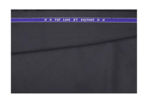 Image of Raymond Suit Fabric 1Pc 3Meter Suit Length Solid Blue for Men's