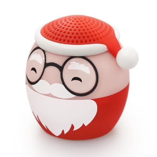 Altoparlante con aspetto carino e caratteristiche pratiche per gli amanti della musica ovunque Babbo Natale leggero wireless