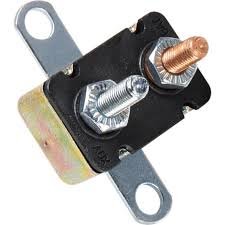 BUSSMANN CBS-30-30 Amp Type Ii Metal Two Threaded 10-32 Studs Circuit Breaker 12 Vdc- One Per Polybag (Pack of 1)