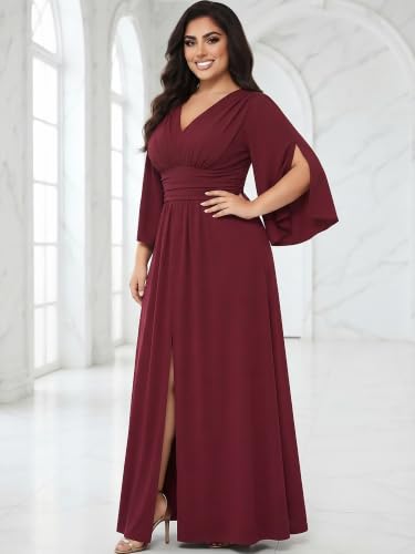 Image of KOH KOH Womens Long Bridesmaid Semi Formal Wedding Guest Maxi Dress Gown