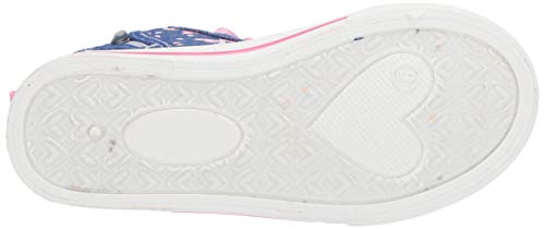 Girl's Minnie Sheer Lace Sneaker (Toddler/Little Kid) Blue 9 Toddler M4