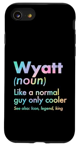 Wyatt Like A Normal Guy Only Cooler Legend King �t�@�[�X�g�l�[�� �X�}�z�P�[�X iPhone SE (2020) / 7 / 8 �p