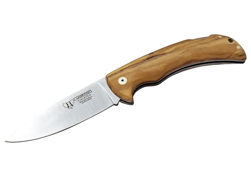 Cudeman Navaja Galatea 325-L Hoja 9,5 Cm. Acero Bohler Mango en Madera de Olivo