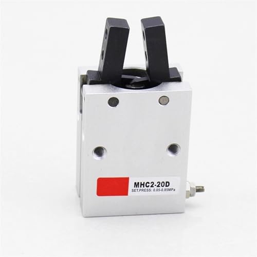 Vérin pneumatique MHC2-40D en alliage durable pour serrage de haute précision - 2