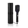 GHD - Coffret Duet Style - Lisseur Séchant 2-en-1 (Noir), Brosse & Pochette incluses. Sèche & Lisse Simultanément Sans Dommage Thermique ni Frisottis sur Cheveux Mouillés. Tous Types de Cheveux