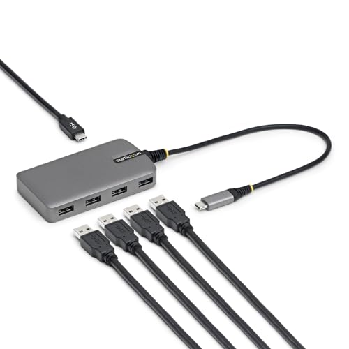 Hub USB-C vers 4 Ports USB-A StarTech.COM idéal pour le télétravail nomade