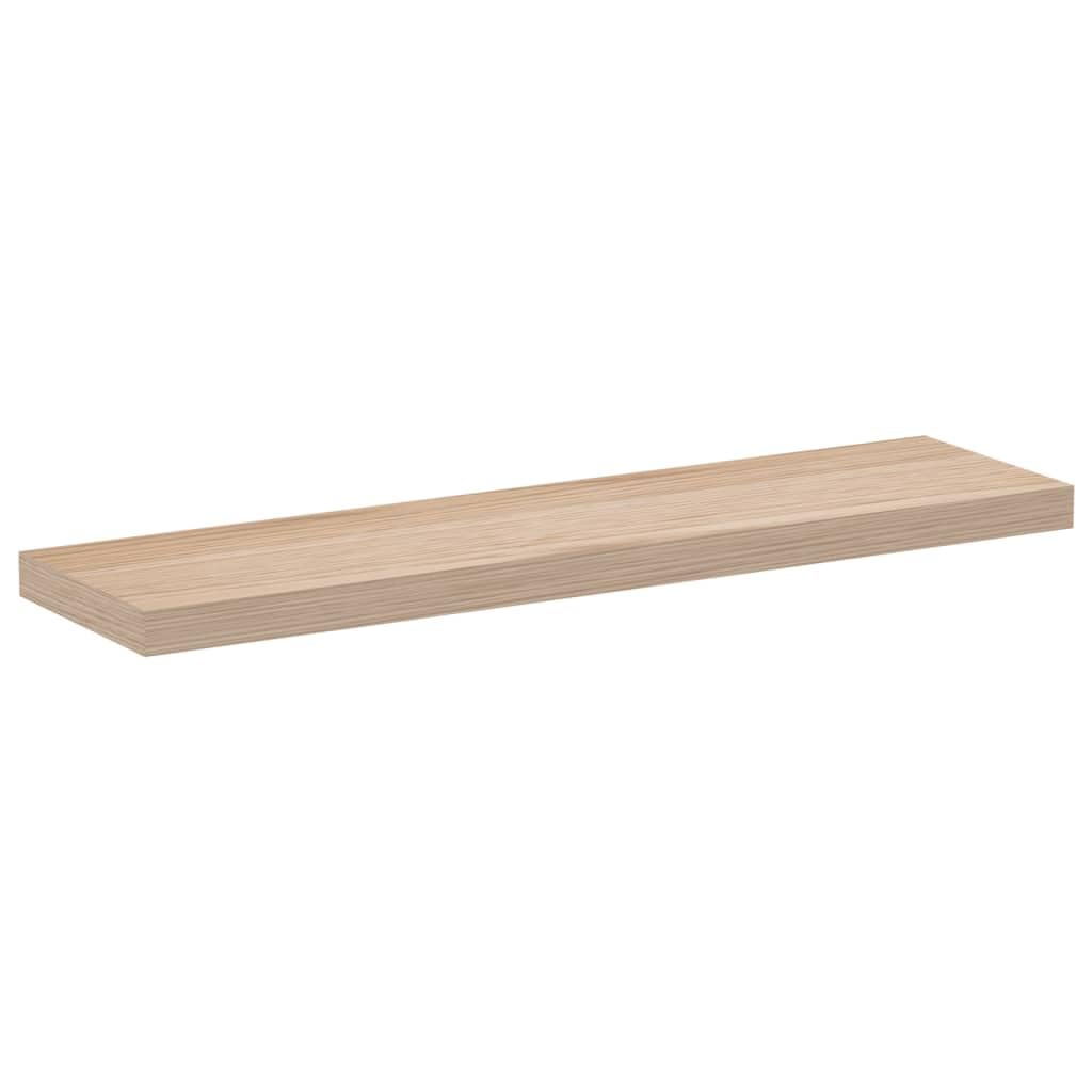 Estantería flotante de 90 x 23,5 x 4 cm, chapa de roble, aspecto de madera maciza, soporte de pared invisible, estantería moderna para libros, baño, cocina, salón, dormitorio, decoración