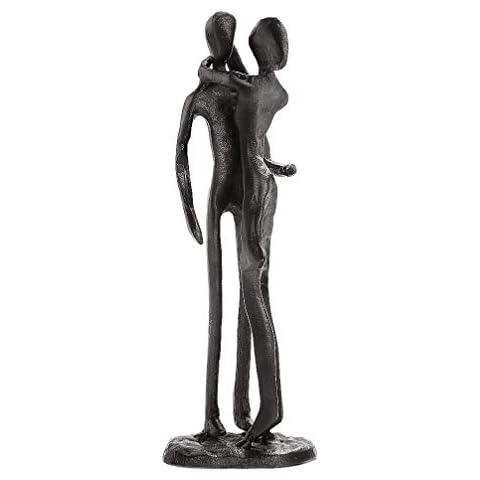 Aoneky Estatua de Pareja de Metal Cover