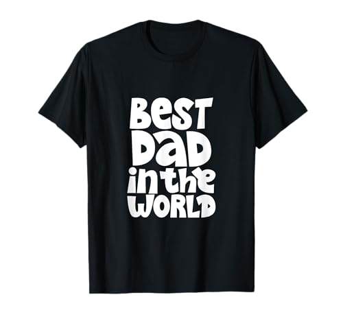Cool Super Dad, Father's Day Outfit, Best Dad in the World Maglietta