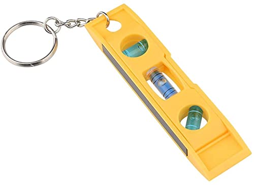 Bubble Level with Keychain Magnetic Torpedo Level Measuring Tool,Plumb/Level/45-Degree Measuring Level Bubble Fashion