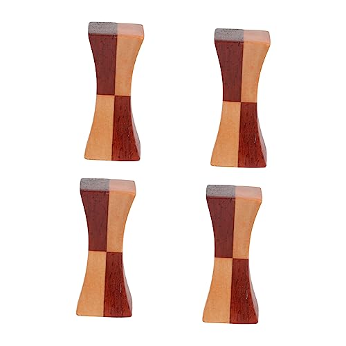Unomor 4Pcs Style Chopsticks Rest Creative Cutlery Holder for Forks Spoons Natural Design and Easy to Clean for Dining Table Decoration