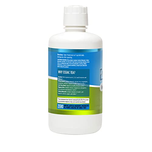 Nutrinoche All Natural Essiac Tea - Pure Essiac Liquid Herbal Supplement - Organic And Wildcrafted Herbs #TOP1